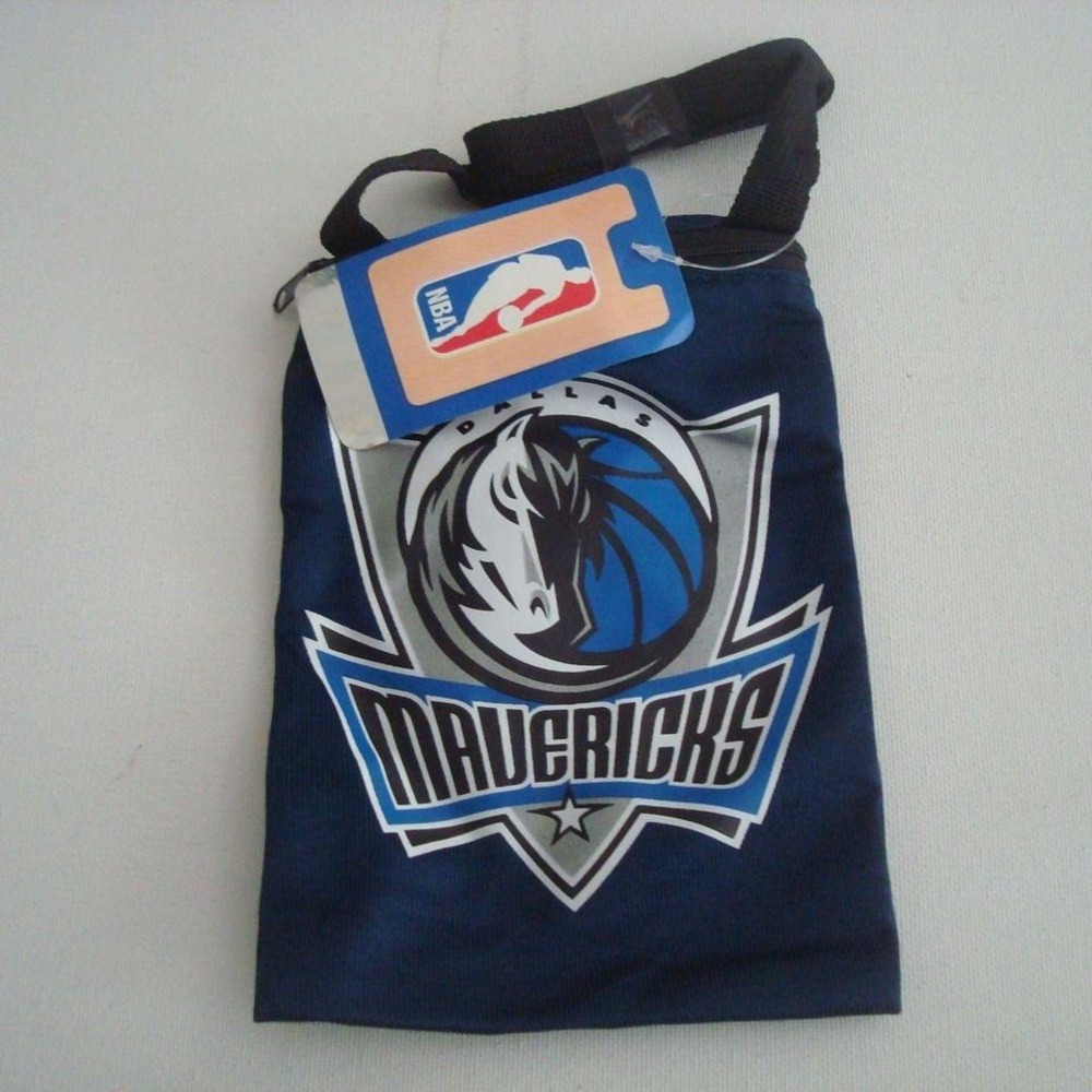 DALLAS MAVERICKS 7X9 MAVS PURSE BAG VINTAGE 00S Y2K S1